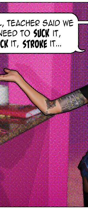 Bailey Knox and Misty Gates Facial