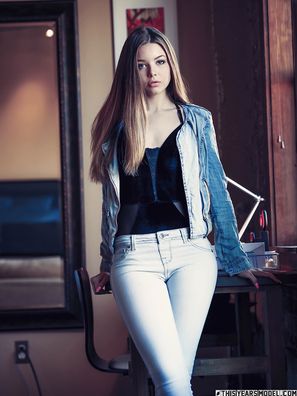 Lana Lea Naked Jeans This Years Model Black Bodysuit In The Sunlight