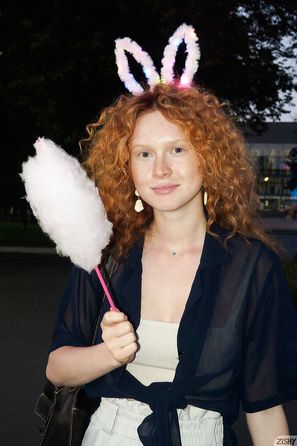 Arina Bik Better Red Than Ded Zishy Cute Russian Redhead With Freckles Plays Video Games Naked