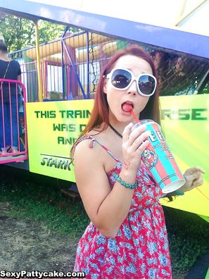 Sexy Pattycake Day At The Park Candids In A Tiny Dress