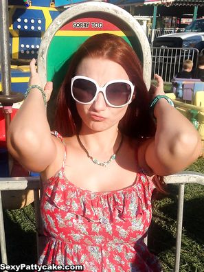 Sexy Pattycake Day At The Park Candids In A Tiny Dress