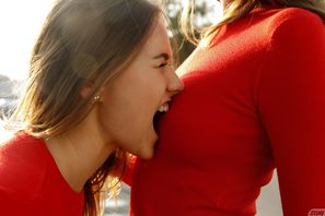 Disha And Alevtina In A Red State Zishy