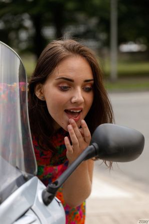 Oxana Chic Visits A Chic Hotel Zishy