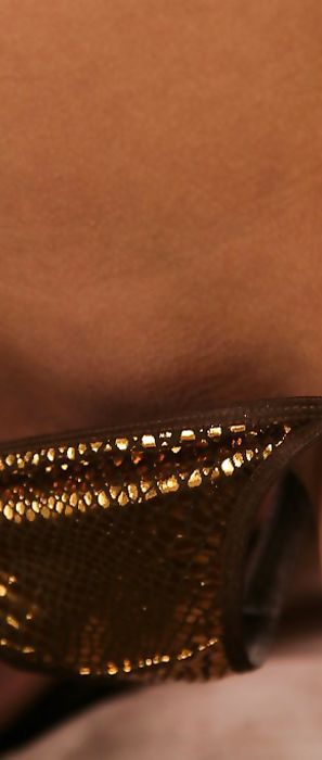Kari Sweets Gold Thong