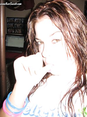 Kari Sweets Blue Panties Selfies