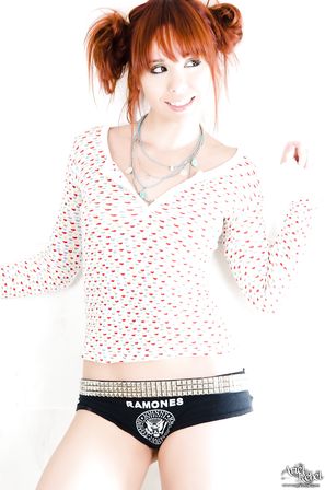 Ariel Rebel Punk Girl In Booty Shorts