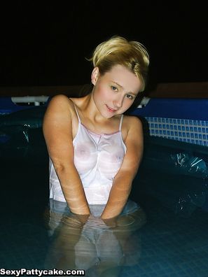 Sexy Pattycake Summer Night Wet T-Shirt