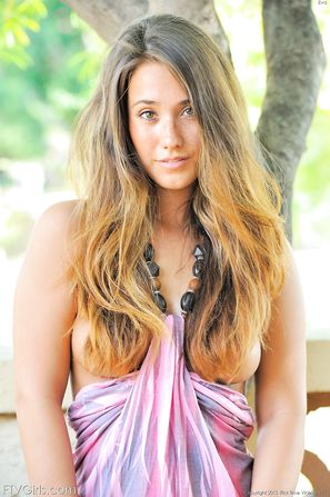 Eva Lovia Cute Bohemian Dress FTV Girls