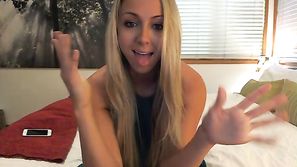Brooke Marks Sheer White Panties Screencaps