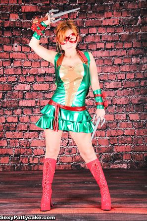 Pattycake TMNT Big Boobs Cosplay