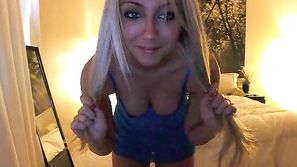 Brooke Marks Blue Slip Screencaps